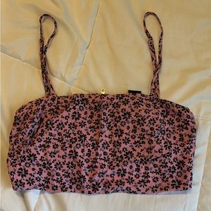 Flower crop top